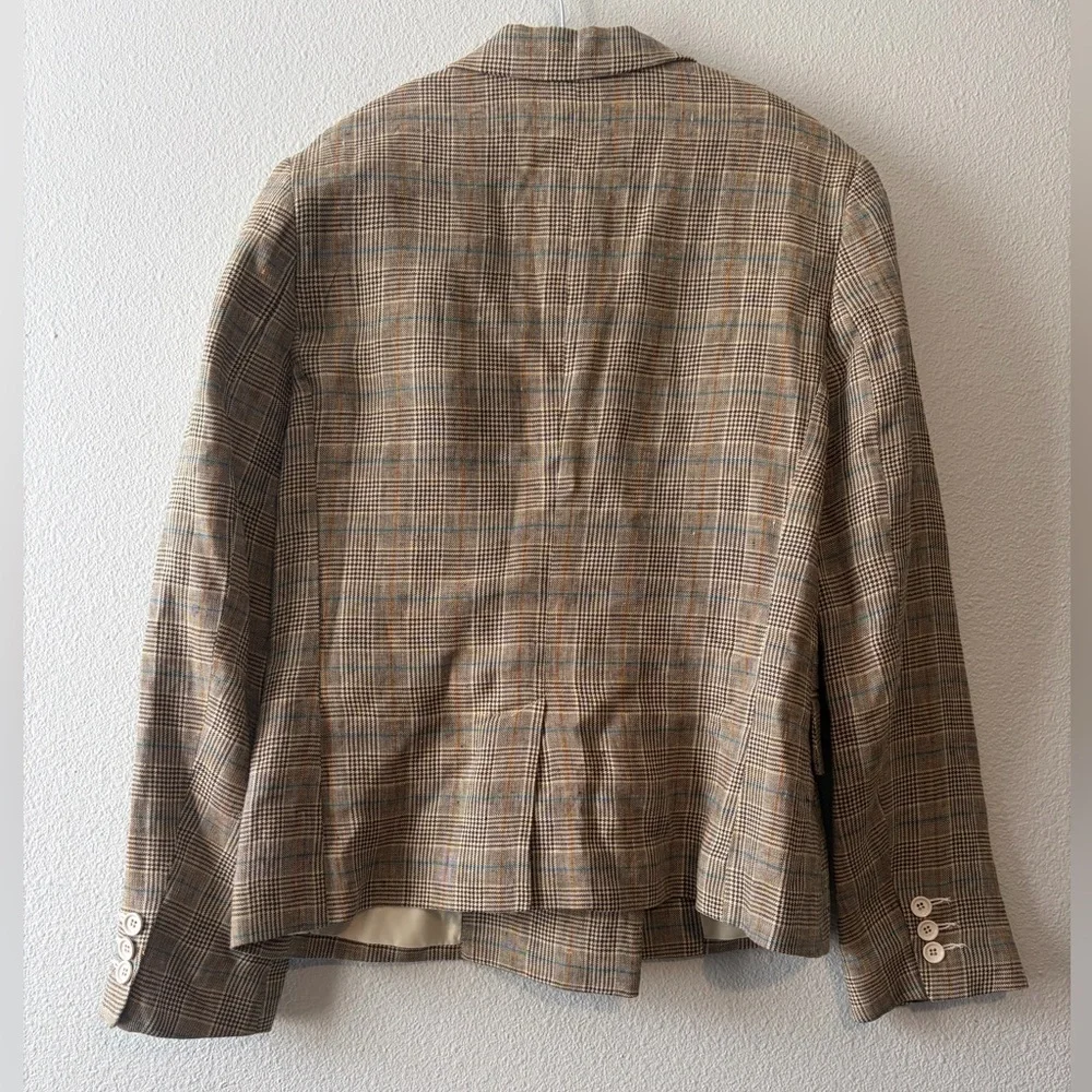 HACHE DOUBLE BREASTED PLAID JACKET - Picture 3 of 5